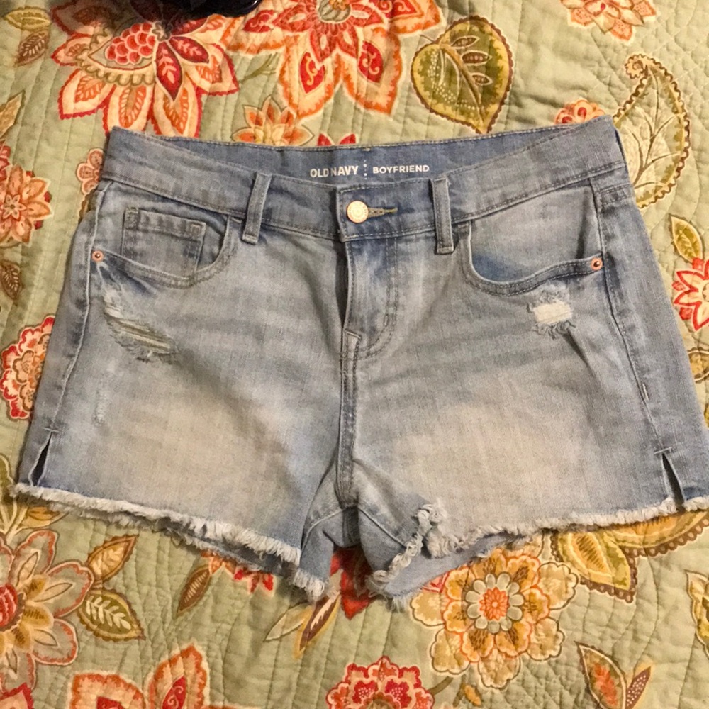 NWOT Denim boyfriend shorts - size 2 reg